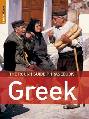 cover image of The Rough Guide Phrasebook Greek
